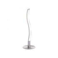 LED Tischlampe Metall in Stahl 30 cm 300 lm blendarm