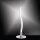 LED Tischlampe Metall in Stahl 30 cm 300 lm blendarm