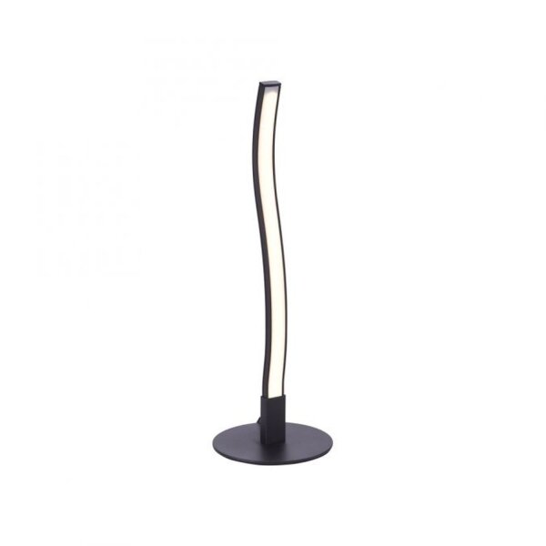 LED Tischlampe Schwarz Metall 30 cm 300 lm blendarm