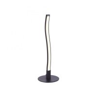 LED Tischlampe Schwarz Metall 30 cm 300 lm blendarm