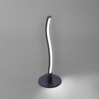 LED Tischlampe Schwarz Metall 30 cm 300 lm blendarm