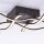 LED Deckenleuchte Wellen Metall Schwarz B:55 cm 3000 K