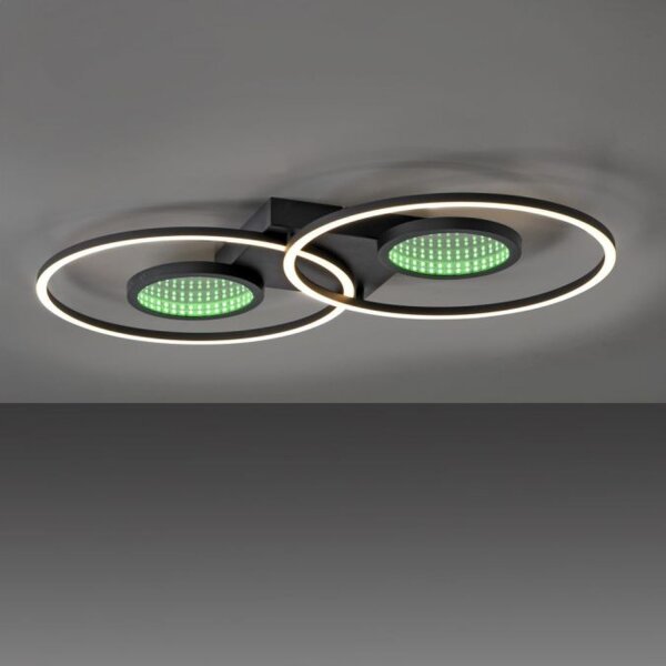 LED Deckenlampe Fernbedienung Tiefenwirkung 2700-5000 K