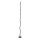 LED Stehlampe Schwarz Metall 120 cm 3000 K blendarm