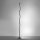 LED Stehlampe Schwarz Metall 120 cm 3000 K blendarm