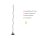 LED Stehlampe Schwarz Metall 120 cm 3000 K blendarm