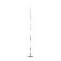 LED Stehlampe Metall in Stahl 120 cm 3000 K blendarm