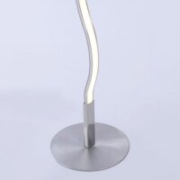 LED Stehlampe Metall in Stahl 120 cm 3000 K blendarm