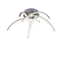LED Deckenleuchte Metall in Stahl 3000 K 445 lm L:47 cm