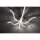 LED Deckenleuchte Metall in Chrom 3000 K 4 W L:67 cm