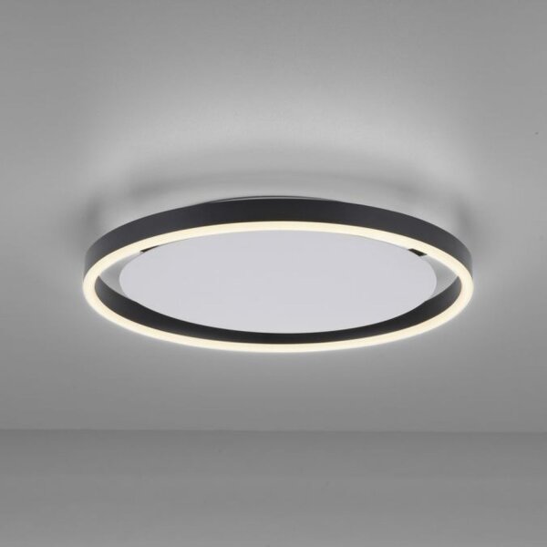 LED Deckenlampe Anthrazit Metall Ø39,3 cm 20 W dimmbar