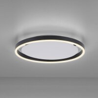 LED Deckenlampe Anthrazit Metall Ø39,3 cm 20 W...