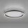 LED Deckenlampe Anthrazit Metall Ø39,3 cm 20 W dimmbar