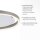 LED Deckenlampe Anthrazit Metall Ø39,3 cm 20 W dimmbar