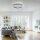 LED Deckenlampe Anthrazit Metall Ø39,3 cm 20 W dimmbar