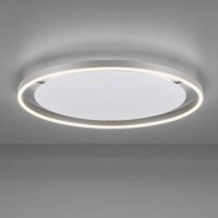 LED Deckenlampe dimmbar Aluminium Ø58,5 cm 3650 lm...
