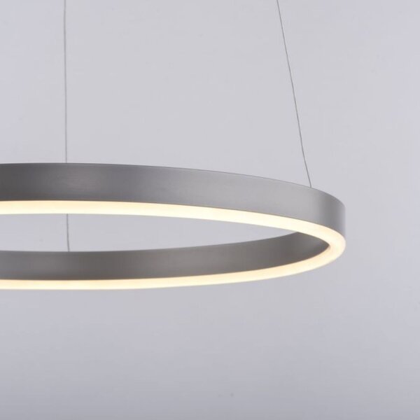 Dimmbare LED Hängelampe Aluminium Metall Ø39,3 cm 20 W