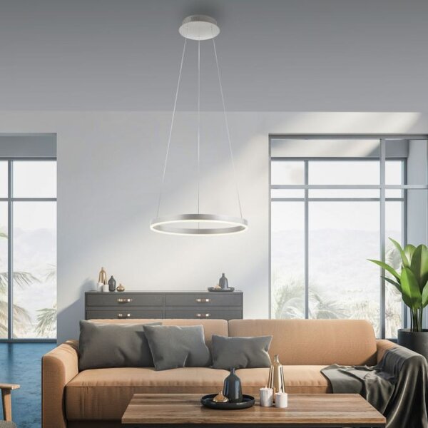 Dimmbare LED Hängelampe Aluminium Metall Ø39,3 cm 20 W