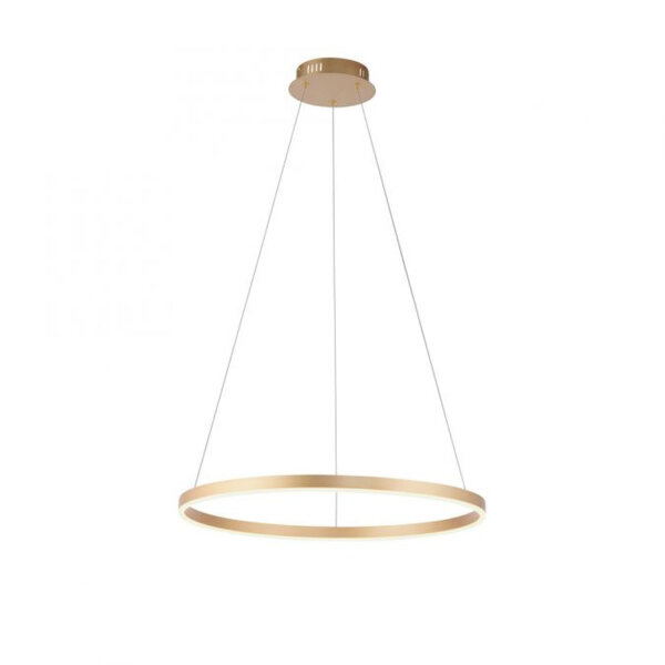 Dimmbare LED Pendelleuchte Ø58,5 cm 3000 K in Messing