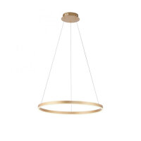 Dimmbare LED Pendelleuchte &Oslash;58,5 cm 3000 K in Messing