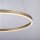Dimmbare LED Pendelleuchte Ø58,5 cm 3000 K in Messing