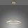 Dimmbare LED Pendelleuchte Ø58,5 cm 3000 K in Messing