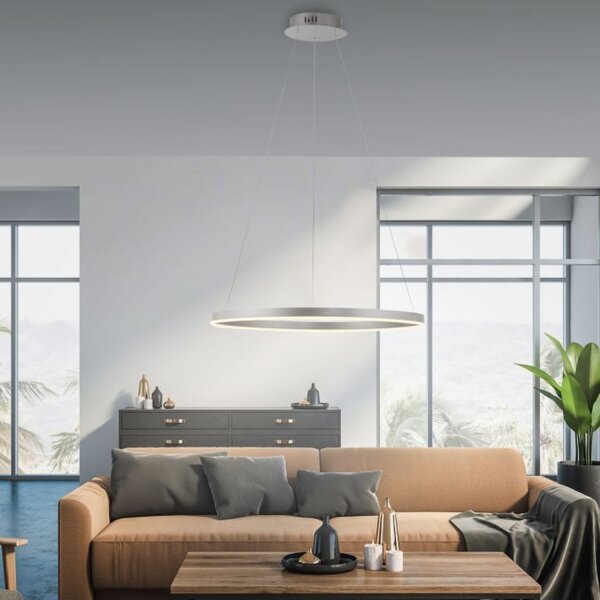 Dimmbare LED Pendelleuchte in Aluminium Ø58,5 cm 3000 K