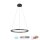 Dimmbare LED Pendelleuchte Schwarz Ø58,5 cm 3000 K 28 W