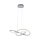 Dimmbare LED Pendelleuchte in Aluminium 3000 K L:57 cm