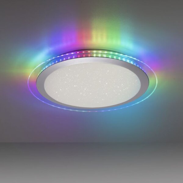 LED Deckenlampe Rainbow RGB Dimmer Ø45 cm Fernbedienung