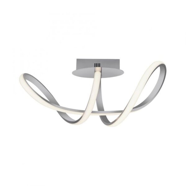 Dimmbare LED Deckenlampe in Aluminium 3000 K warmweiß