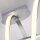 Dimmbare LED Deckenlampe in Aluminium 3000 K warmweiß