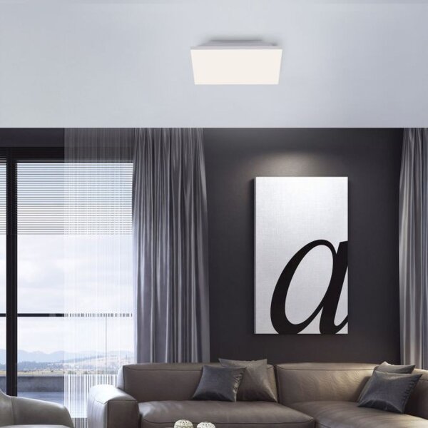 LED Deckenleuchte Weiß Dimmer 20 W Fernbedienung