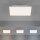 LED Deckenleuchte Weiß Dimmer 20 W Fernbedienung
