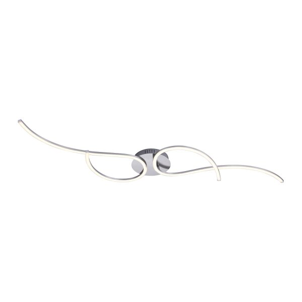 LED Deckenleuchte flexibel Stahl Metall warmweiß 14 W