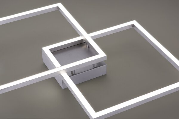 LED Deckenleuchte RGB Metall dimmbar 2700-5000 K 12 W