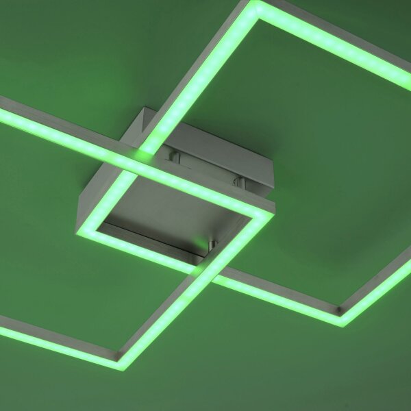 LED Deckenleuchte RGB Metall dimmbar 2700-5000 K 12 W