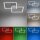 LED Deckenleuchte RGB Metall dimmbar 2700-5000 K 12 W