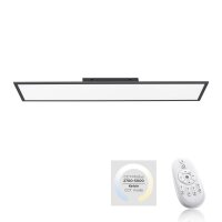 LED Deckenleuchte mit Fernbedienung Dimmer 26 W 100 cm