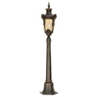 Rustikale Wegeleuchte AMY 116,5cm hoch in Bronze