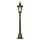 Rustikale Wegeleuchte AMY 116,5cm hoch in Bronze