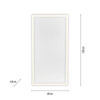 LED Deckenlampe dimmbar Infrarot Heizung L:120 cm 43 W