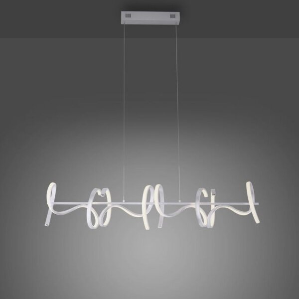 LED Pendelleuchte dimmbar Weiß 10 W 1330 lm L:99 cm