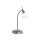 Flexible LED Tischlampe in Stahl Glas 3000 K dimmbar