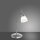 Flexible LED Tischlampe in Stahl Glas 3000 K dimmbar