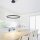 LED Pendelleuchte Anthrazit dimmbar 3000 K Ø60 cm Ring