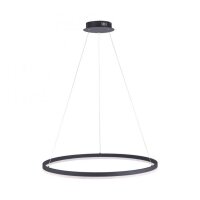 LED Pendelleuchte Anthrazit dimmbar 3000 K Ø80 cm...