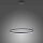 LED Pendelleuchte Anthrazit dimmbar 3000 K Ø80 cm Ring