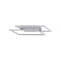 Dimmbare LED Deckenlampe L:53 cm Memory 24 W in Stahl