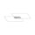 Dimmbare LED Deckenlampe L:83 cm Memory 30 W in Stahl